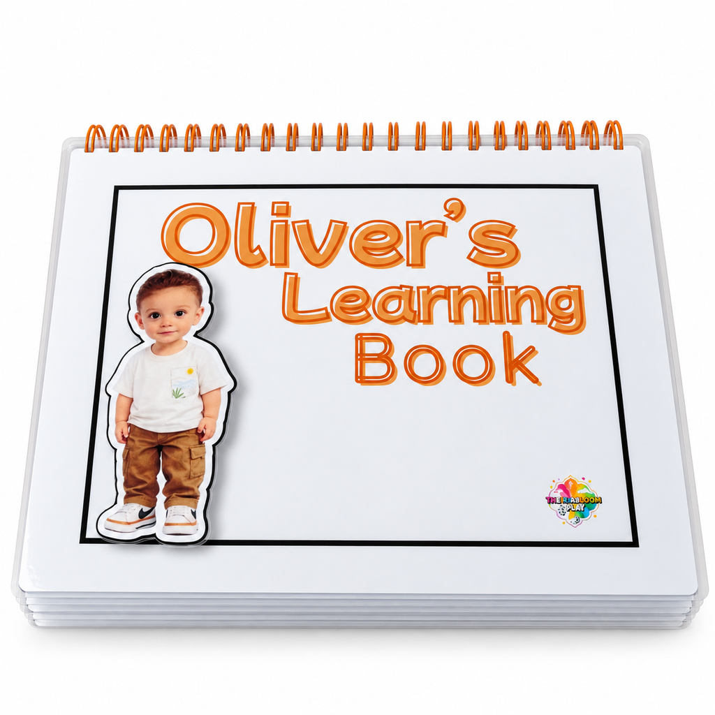 Personalized Learning Activity Book for Kids