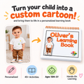Personalized Learning Activity Book for Kids
