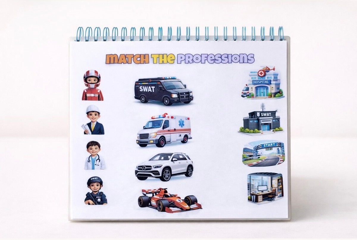 Personalized Learning Activity Book for Kids