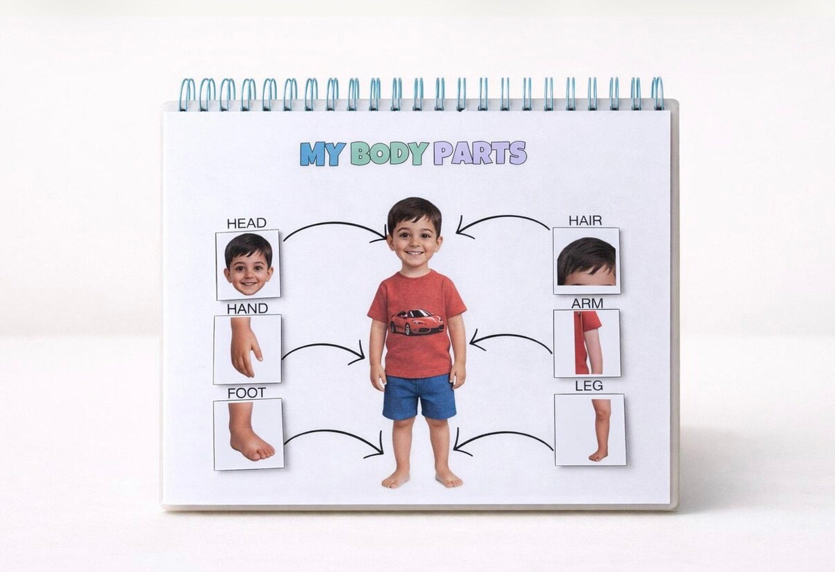 Personalized Learning Activity Book for Kids
